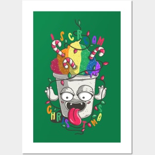 I scream Christmas! Posters and Art